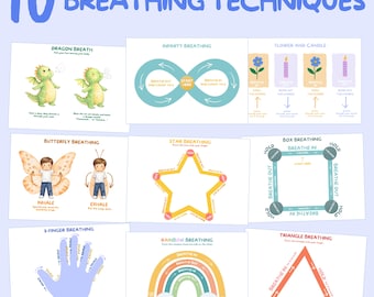 Breathing Cards for Kids – Calm Corner & Emotional Regulation PDF