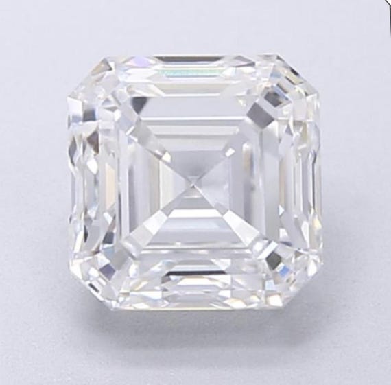 Asscher Cut Lab Grown Loose Diamond | IGI Certified | 0.50-6 CT