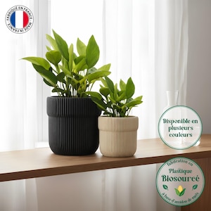 "Trinity" designer vase – Decoration for indoor plants
