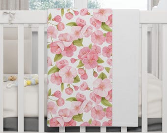 Baby Girl Fleece Newborn Blanket