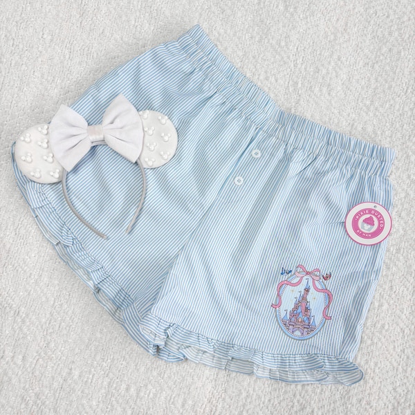 Disney Castle Inspired Shorts