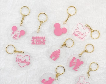 Adorable Disney Inspired Keychain