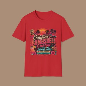 Bombshell Energy T-Shirt, Love Island Inspired Tee, Gift for Fans image 10