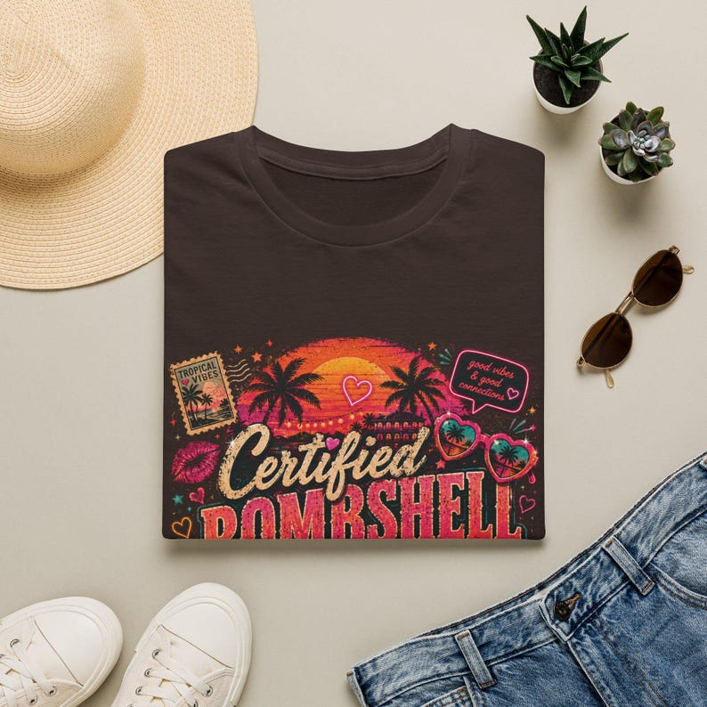Bombshell Energy T-Shirt, Love Island Inspired Tee, Gift for Fans image 16