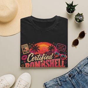 Bombshell Energy T-Shirt, Love Island Inspired Tee, Gift for Fans image 18