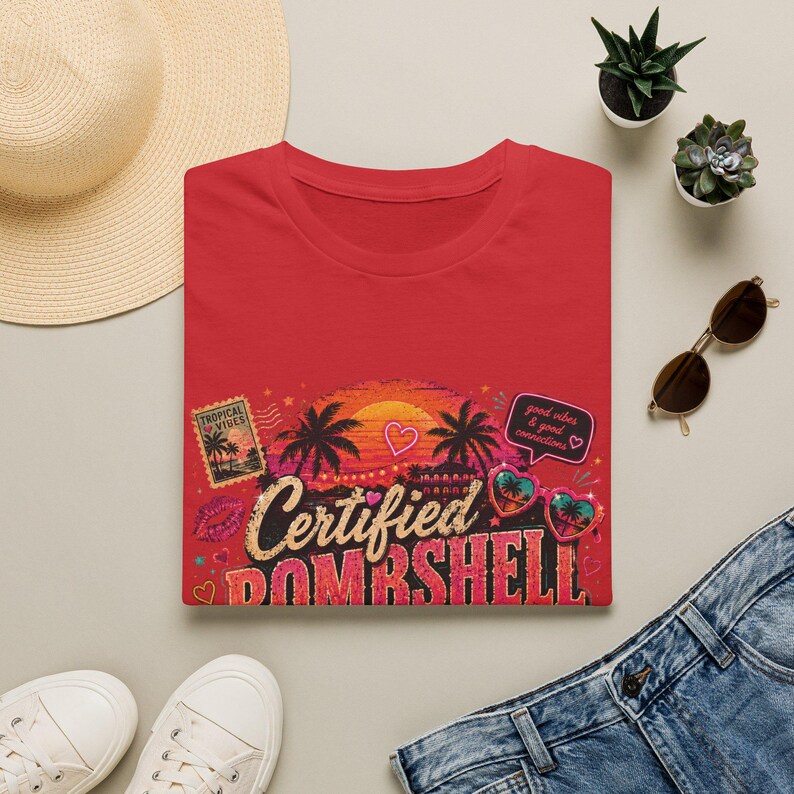 Bombshell Energy T-Shirt, Love Island Inspired Tee, Gift for Fans image 17