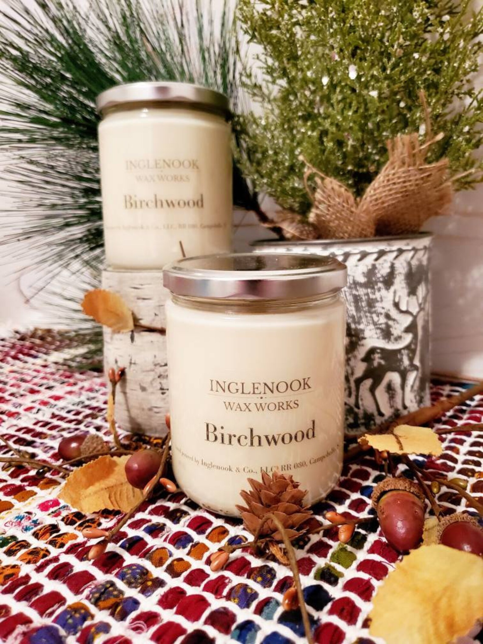 Birchwood Water Candle
