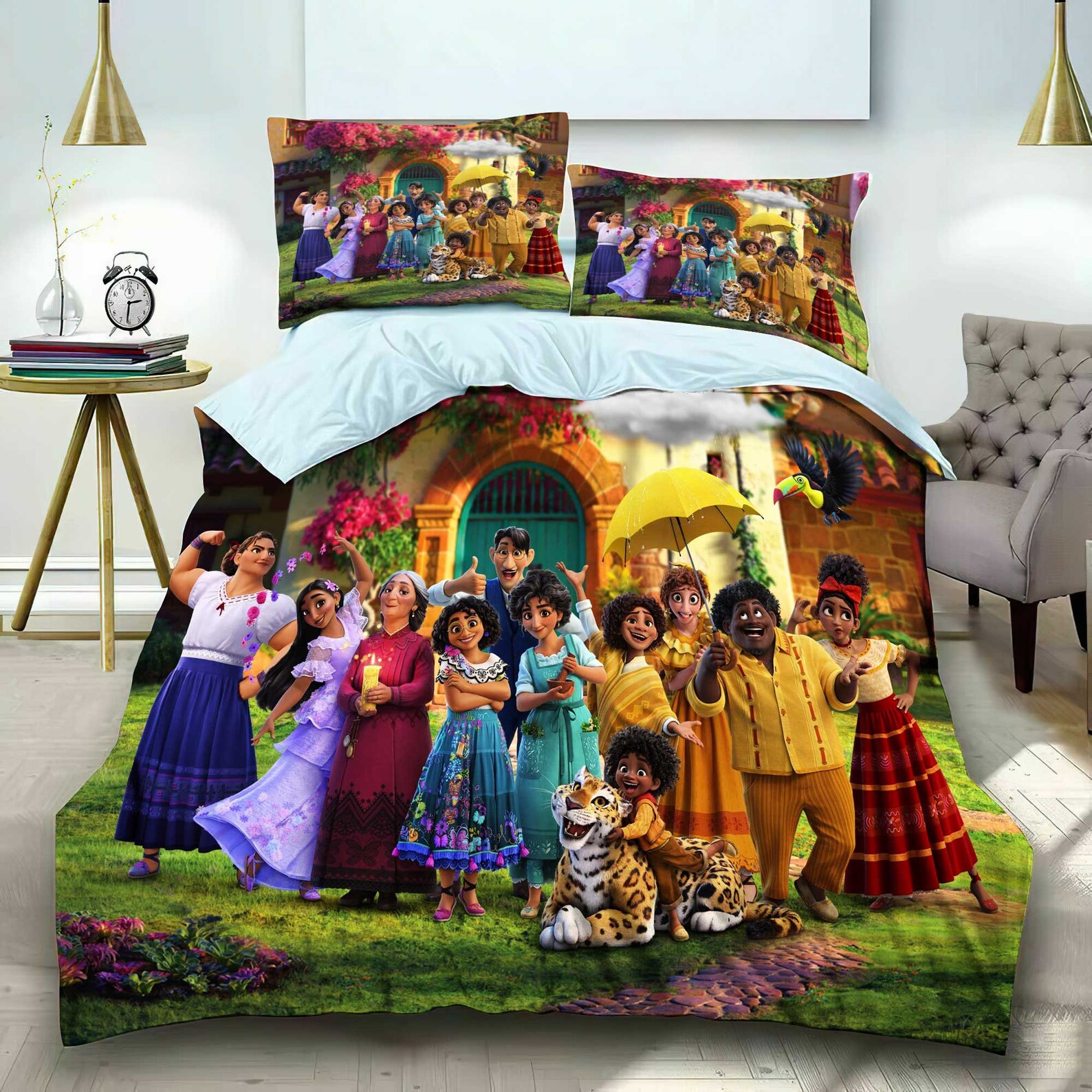 Encanto Cute Bedding Set Encanto 2 Pillowcases Encanto Movie Etsy Ireland