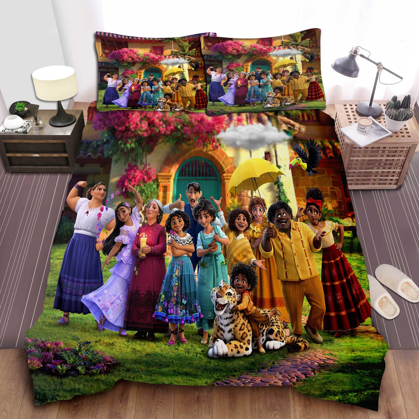 Encanto Cute Bedding Set Encanto 2 Pillowcases Encanto Movie Etsy Ireland