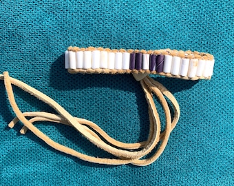 Clay wampum Bracelet  B-78