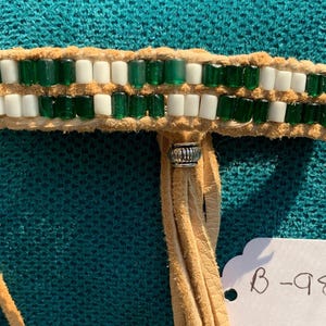 Glass Wampum Bracelet B-98