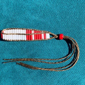 Glass Wampum Bracelet B-87