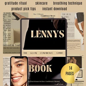 Self-Worth, Glow Confidence Guide – Skincare, Self-Care eBook (PDF Download)