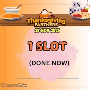 Mogo Thanksgiving Partners Full Carry 1 Slot - DONE NOW