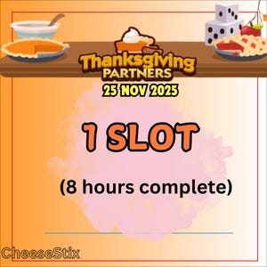 Mogo Thanksgiving Partners Full Carry 1 Slot - Complete in 8 hours
