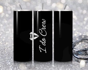 Wedding Party Tumblers | Bride Bridesmaid Maid of Honor Groomsmen | Personalized Stainless Steel Cups