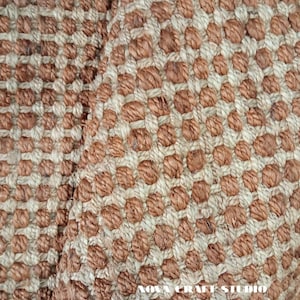 Custom  Handwoven Jute Rug ,Farmhouse Style,Area Rug,Jute Durable Indoor rug, Jute Rugs for Livingroom And Bedroom , Cool Rug for Home Decor