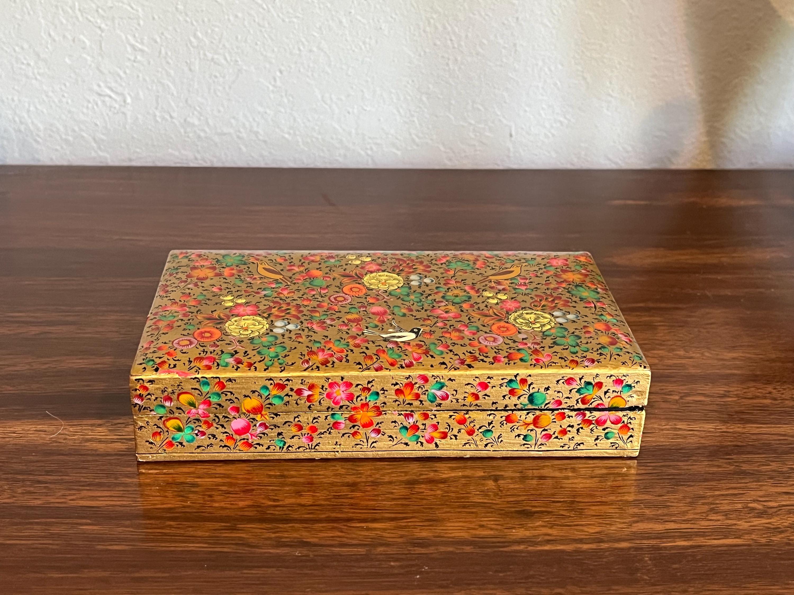 Paper Mache Storage Box - Etsy