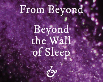 From Beyond | Beyond the Wall of Sleep | Dagon | HP Lovecraft | Horror | Suspense | Trade Paperback | Brand New