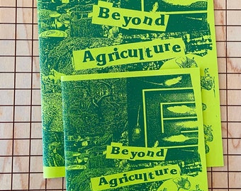 Beyond Agriculture | Permaculture | Organic Farming | Zine | Brand New