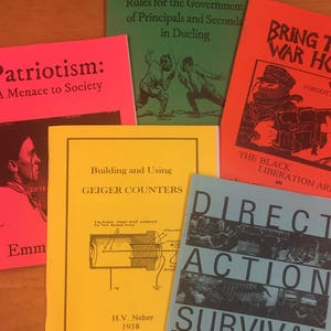 Zine Grab Bag #1 | Samizdat | Anarchism | DIY | Direct Action | Politics | Subversive | Underground Literature