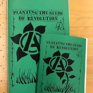 Planting the Seeds of Revolution Vegan Cookbook Zine New image 1