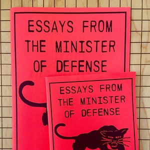 Essays from the Minister of Defense | Brand New | Zine | Huey Newton | Black Panthers | Black Power | Counterculture