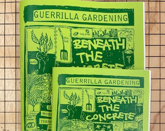Guerrilla Gardening: Beneath the Concrete | Brand New | Zine | Gardening