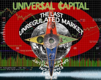 Universal Capital | The Last Unregulated Market | Sean Smuda | Art Book | Collage | Performance Art | Trade Paperback | Brand New