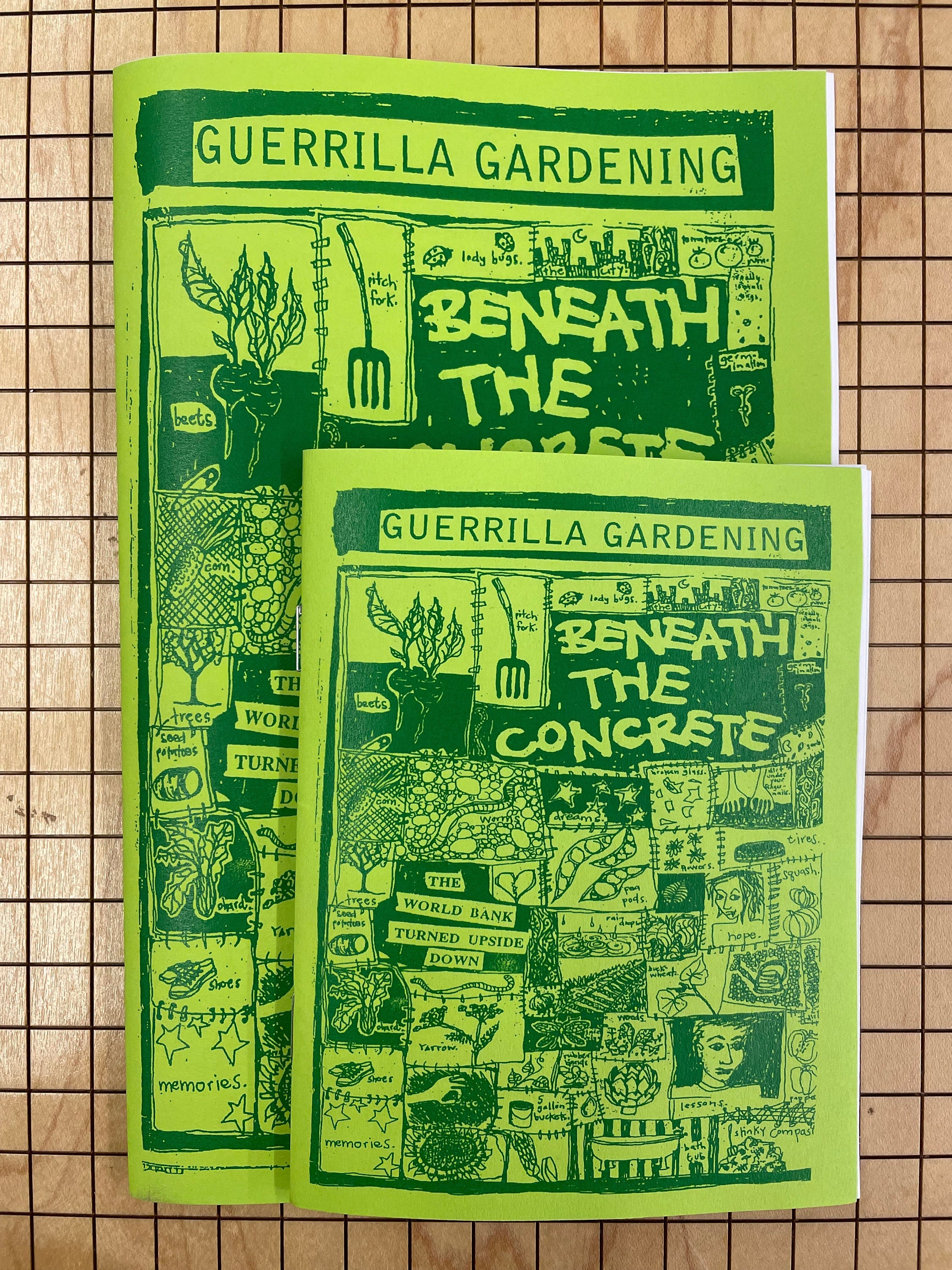 Guerrilla Gardening: Beneath the Concrete | Brand New | Zine | Gardening