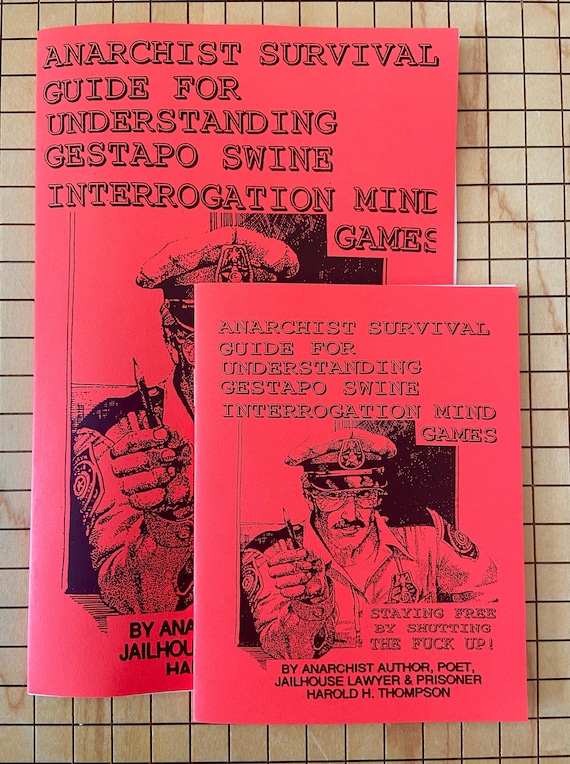 Anarchist Survival Guide Zine: Gestapo Swine Interrogation Mind Games