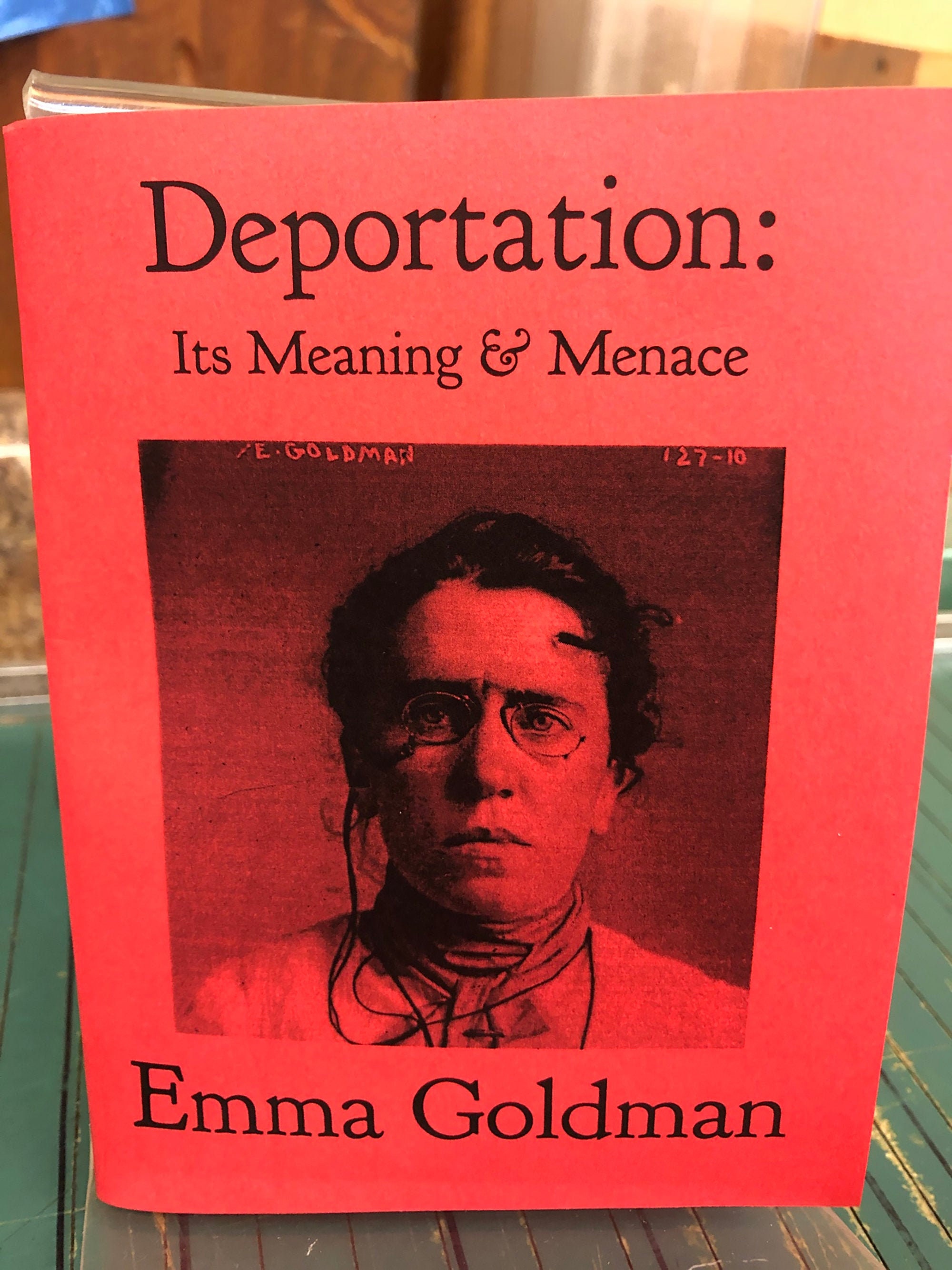 Abschiebung Seine Bedeutung Und Bedrohung Emma Goldman Etsy Osterreich