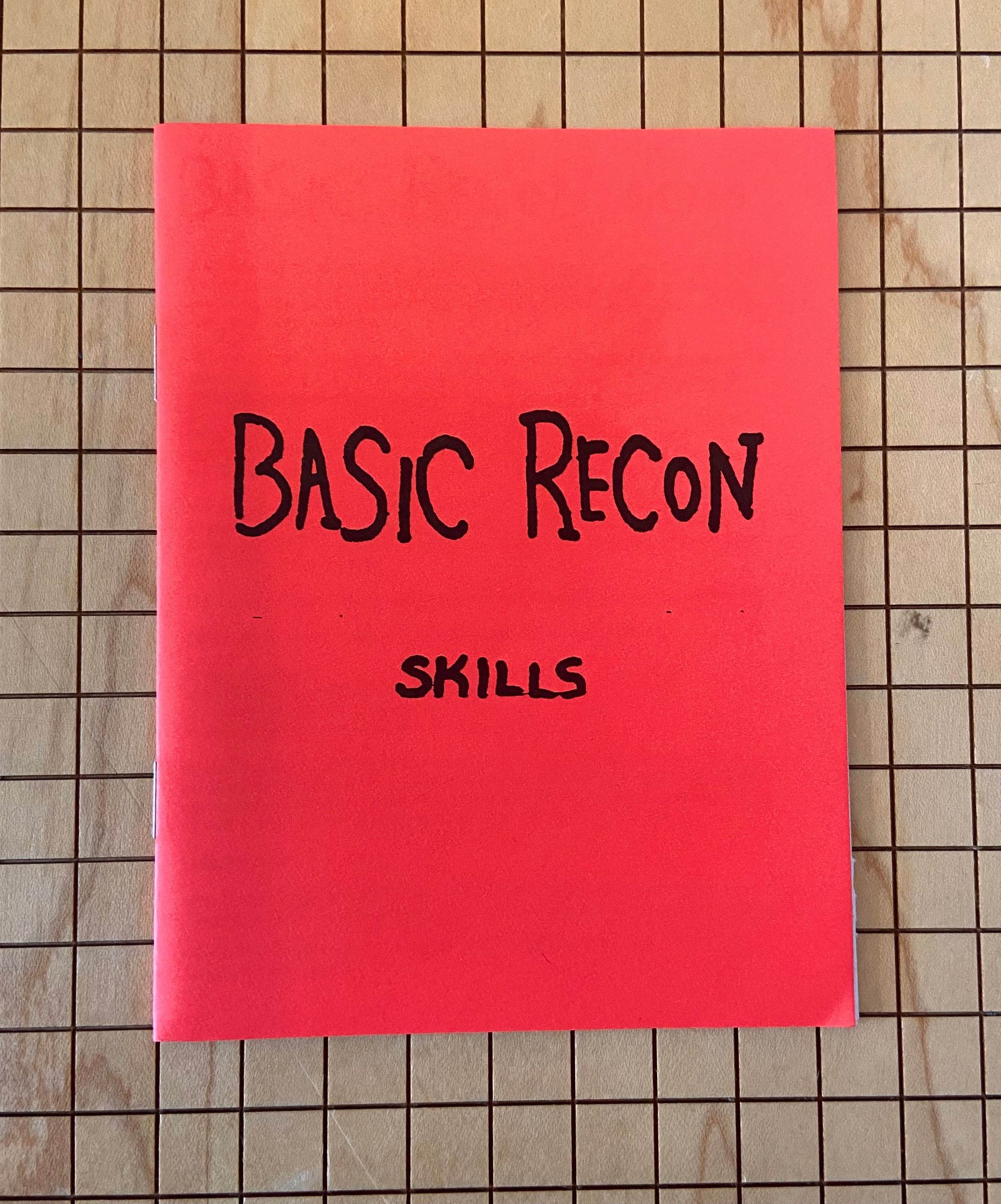 Basic Recon Skills | Zine | Brand New | Warfare | Survival