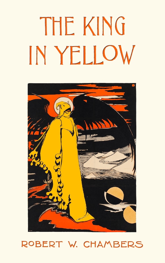The King in Yellow Robert W Chambers Trade Paperback Etsy