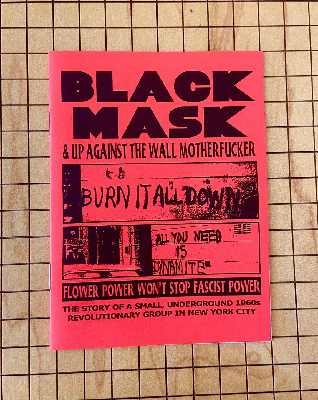 Black Mask & up Against the Wall Motherfker Zine Brand New Politics