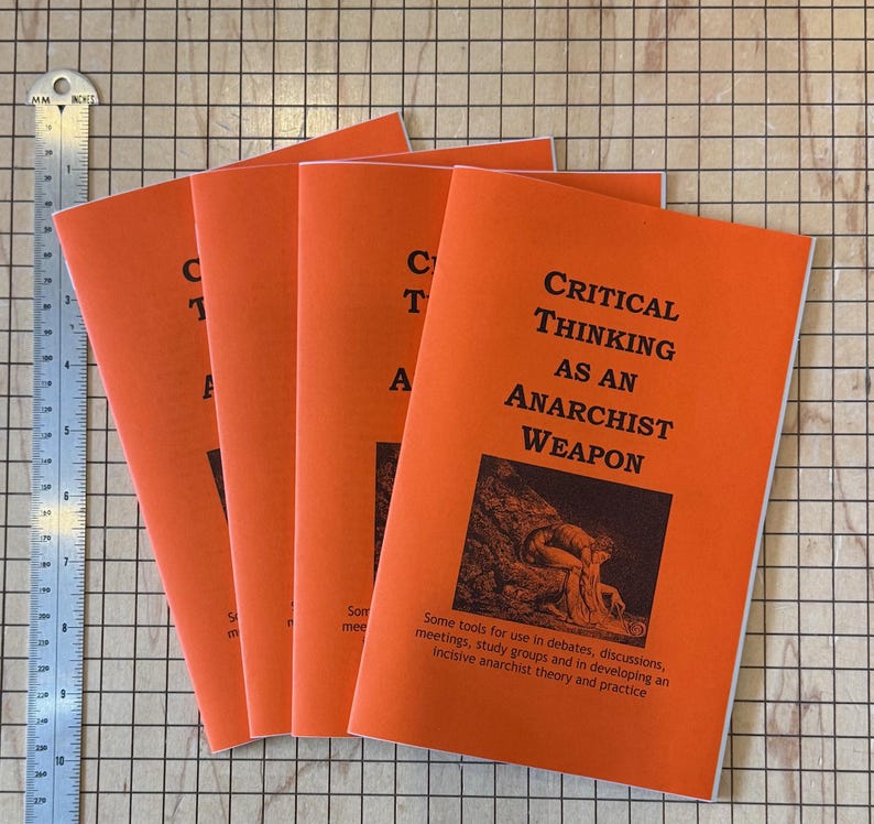 Critical Thinking As An Anarchist Weapon image 2