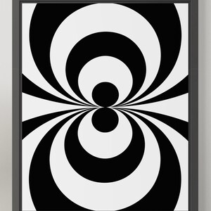 Infinite Infinity Geometric Pop Art Print - Casa Blonk