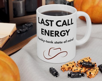 Country Cowboy Cowgirl Ceramic Mug | Western Coffee Mug