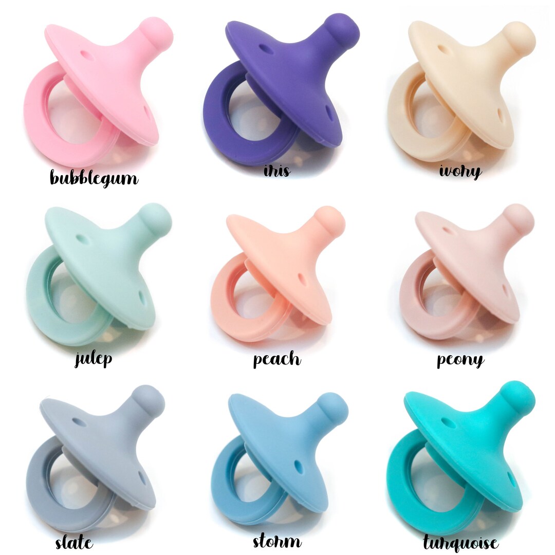 OLI Pacifier Round Pacifier Bulb Pacifier Breastlike Etsy
