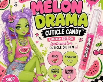 Cuticle Candy Nagelöl Stift | Feuchtigkeitsspendende trockene Nagelhautreparatur 5ml