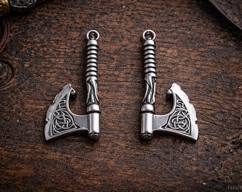 Viking Axe Earrings – Norse Warrior symbol in Stainless Steel