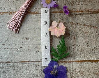 Dried Flower Grace Bookmark