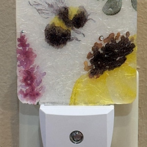 Bumblebee Flower LED Night Light