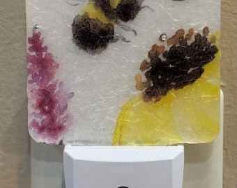 Bumblebee Flower LED Night Light