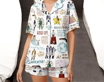 Pijama musical de Hamilton, regalo para un fanático de la música