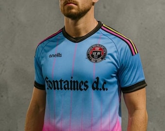 Camiseta de fútbol réplica personalizada de Bohemians Fontaines – Camiseta ligera de poliéster