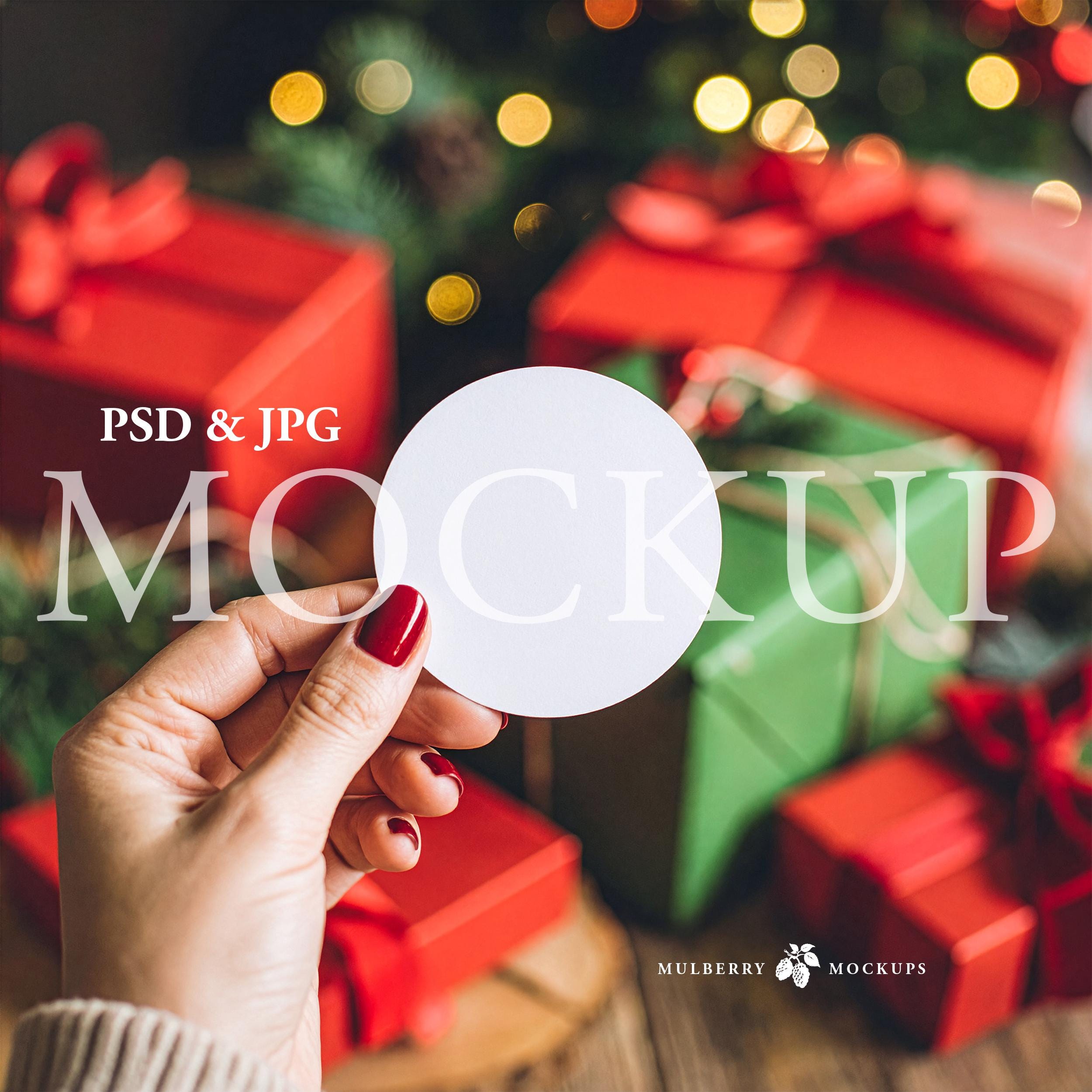Grand Porte-bas Vintage En Laiton Doré Pour Noël - Boîte Cadeau 3D Incluse - Occasion
