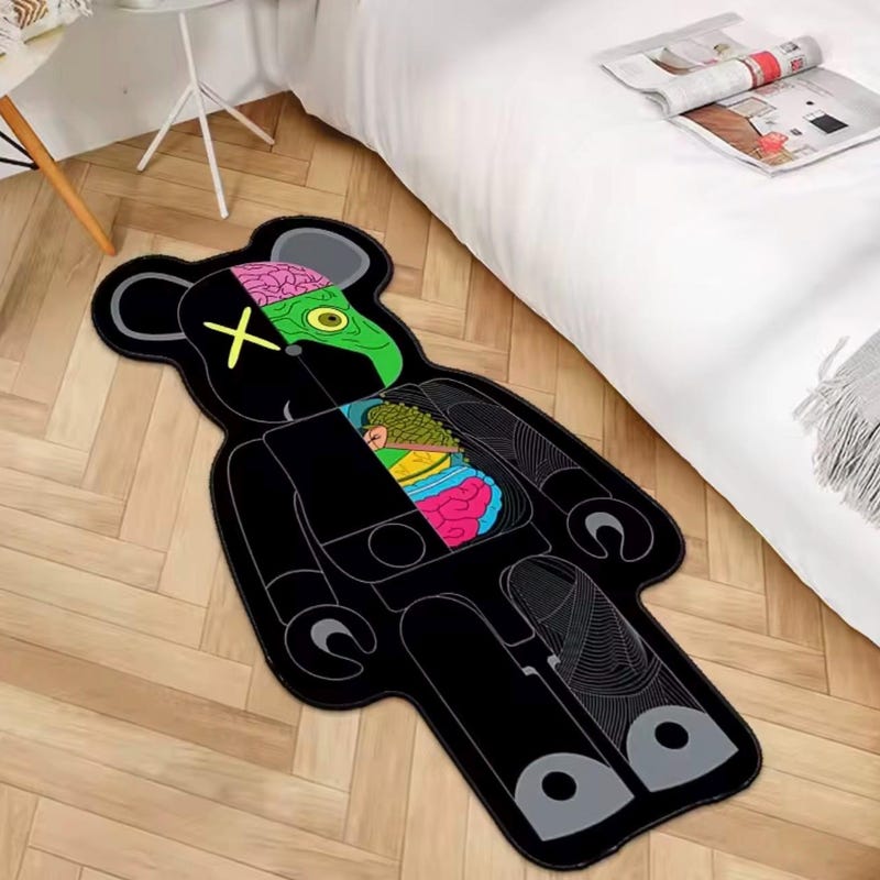 Kaws 2d Rug Kaws Rug - Etsy