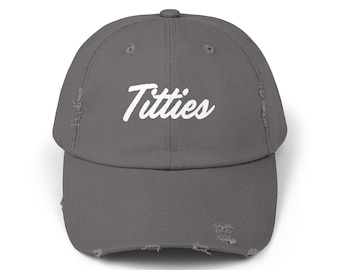 Golf Hat distressed cap | vintage embroidered golf design