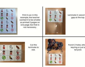 Anfänger Kommunikationsbrett für Autismus | Druckbares visuelles AAC Board für nonverbale oder sprachverzögerte Kinder | PECS Alternative